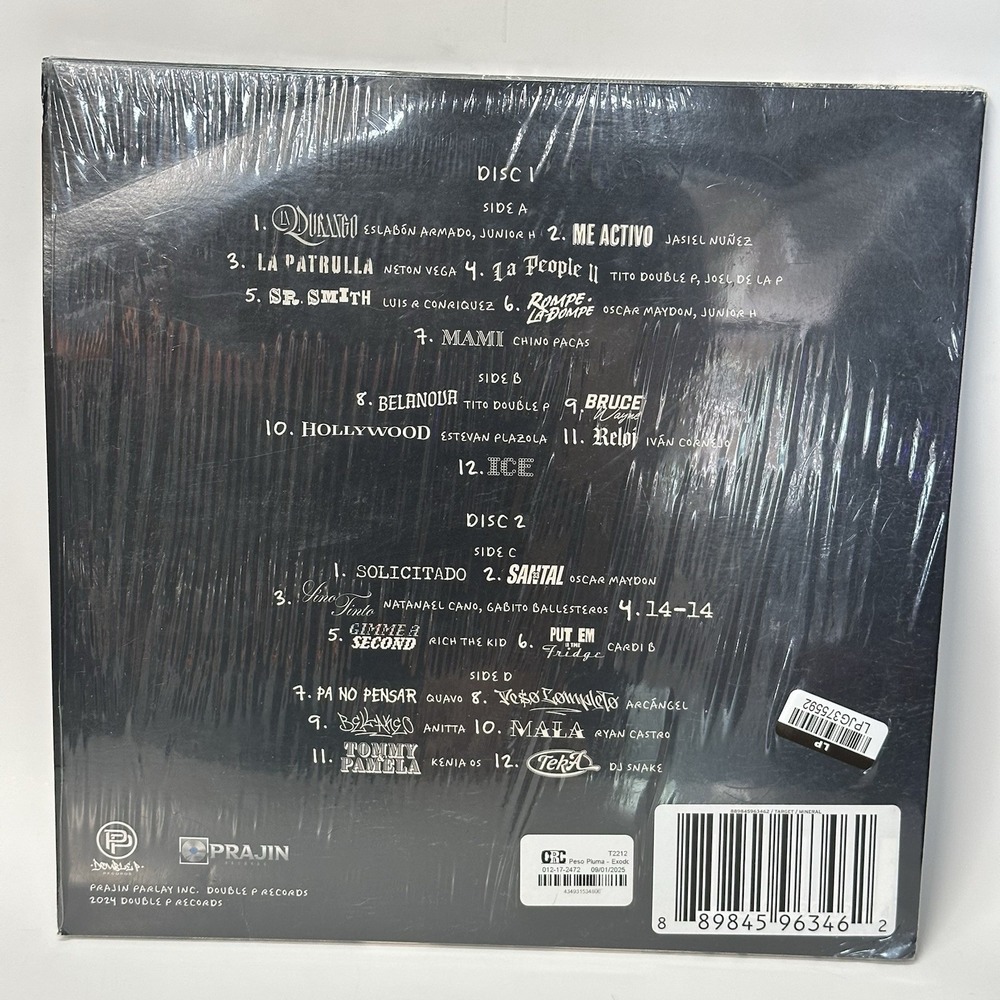 Peso Pluma- `Exodo 2 Vinyl's Limited Edition Target Exclusive (see des..) - Picture 2 of 3